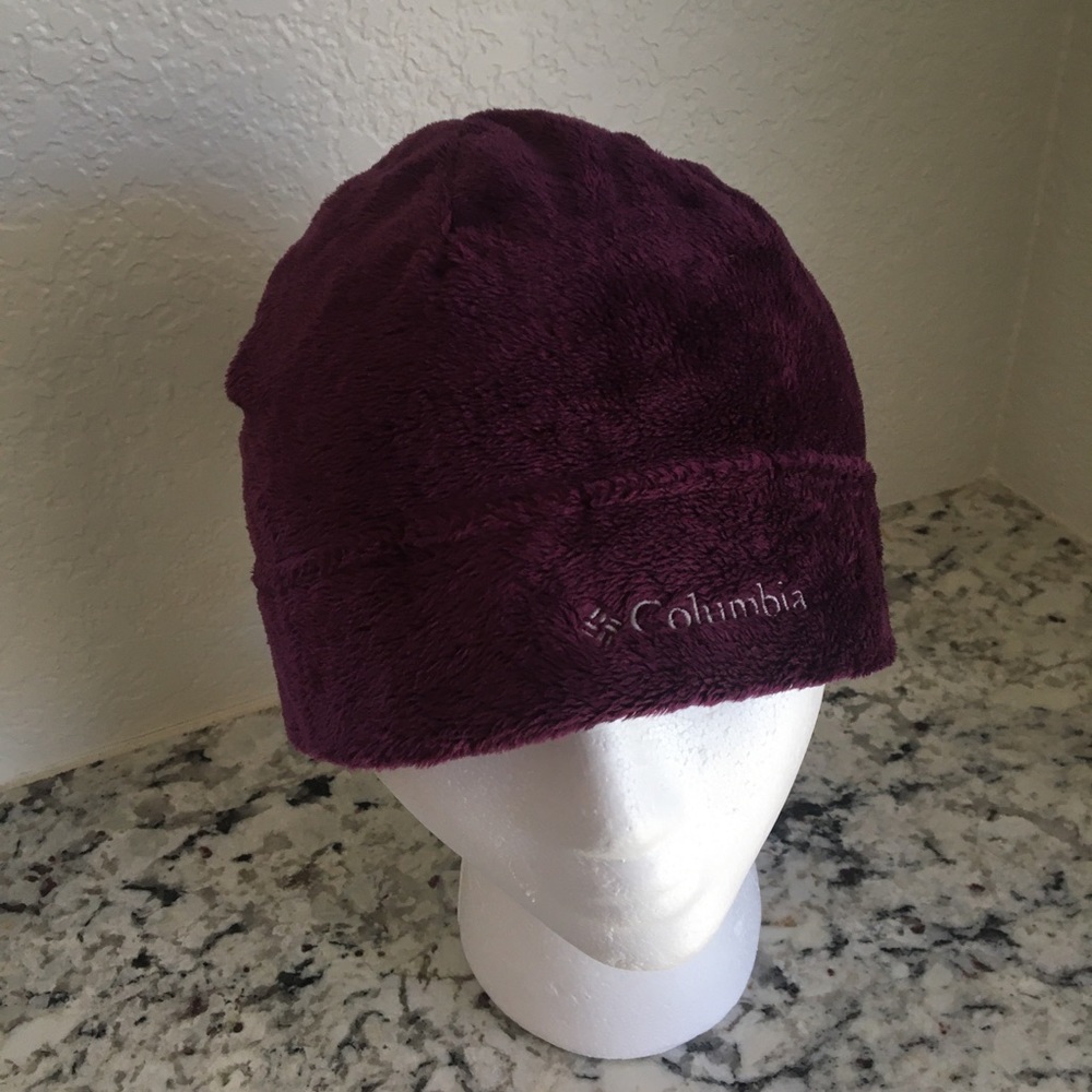Columbia Burgundy Beanie
